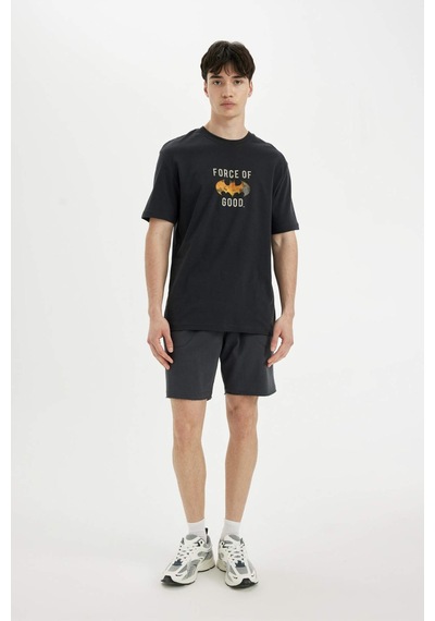 DeFacto Slim Fit Dar Kesim Dar Paça Cepli Basic Düz Şort B8673AX24SMAR231