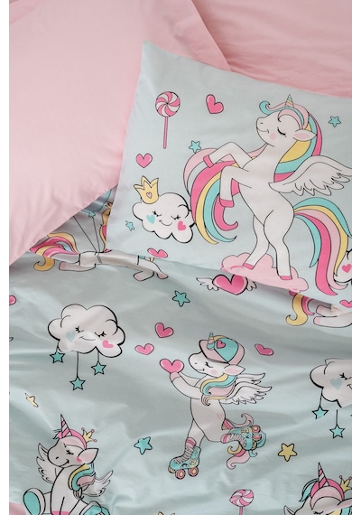 Cotton Box Junior Tek Kişilik Nevresim Takımı Twinka Pembe Pembe