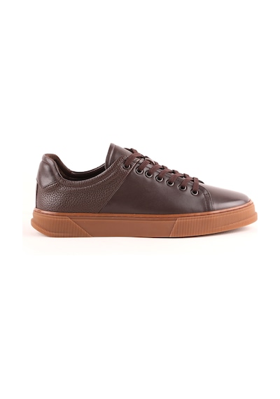 Lbr H1014 Erkek Deri Casual Ayakkabı Kahve Kahve
