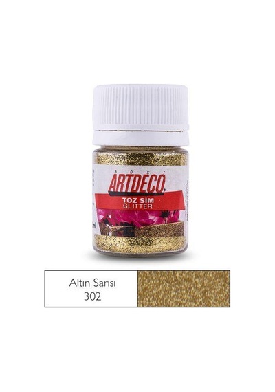 Artdeco Toz Sim Glitter 302 Altın Sim