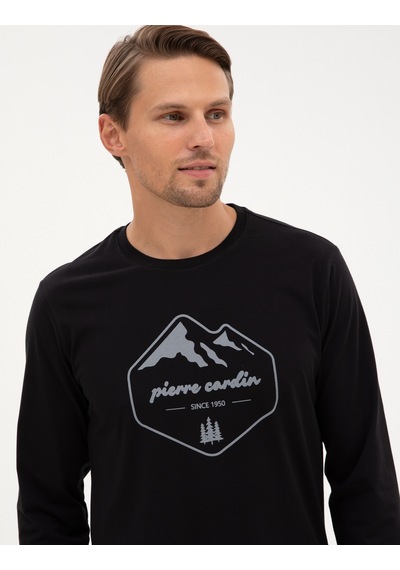 Pierre Cardin Erkek Siyah Pijama Takım 50322632-001 Siyah