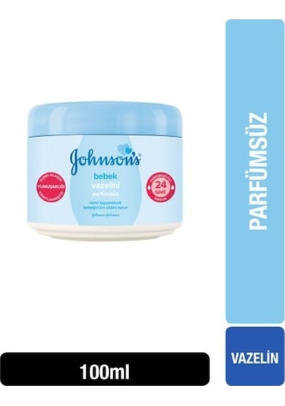 Johnson's Baby Vazelin Parfümsüz 100 ML