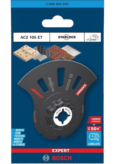 Bosch Expert Acz 105 Et Multi Segment Testere Starlock 2608902059