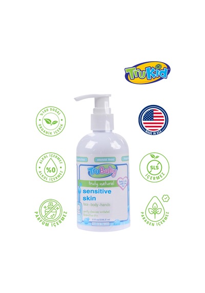 Trukid Trubaby Eczema Bebek Saç ve Vücut Şampuanı 236 ML
