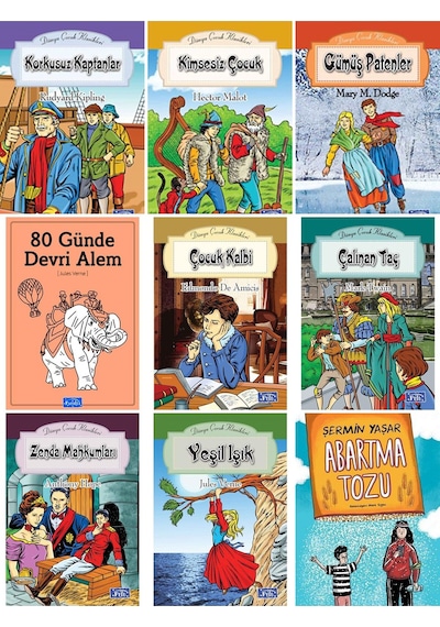 Parıltı Yayınları Ve Şermin Yaşar Sevilen Eseri Abartma Tozu 9 Kitap Set