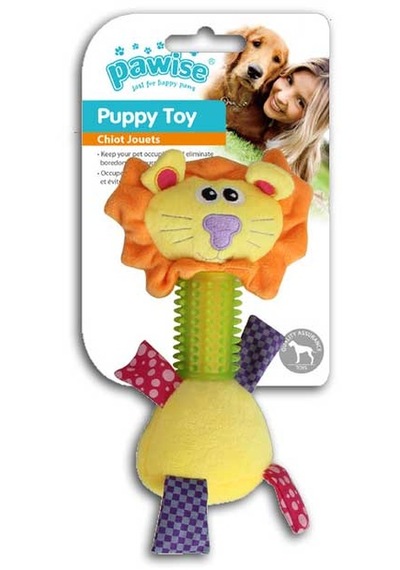 1711722816 Pawise Puppy Long Neck Aslan Oyuncak 26 Cm