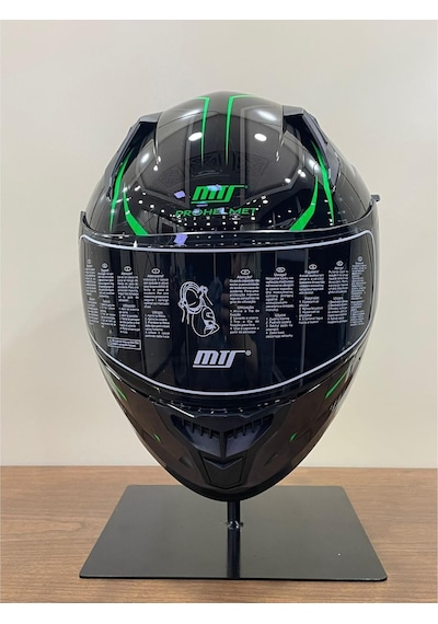 Mts Pro Helmets M-801 Snake Full Face Motosiklet Kaskı Yeşil
