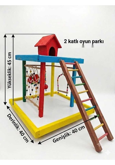 İki Katlı Kuş Oyunparkı