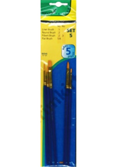 Fırça Seti Academy Seri 500 No:5 5 Li F-7500.s5 Karışık