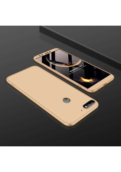 Huawei Y7 2018 Kilif Kamera Çikintili 360 Tam Koruma Ays 562164579