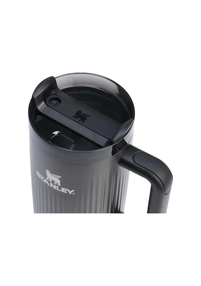 Stanley Quencher H2.0 Fluted Tumbler Pipetli Termos Bardak 1.18l-10-13002-0132 Siyah