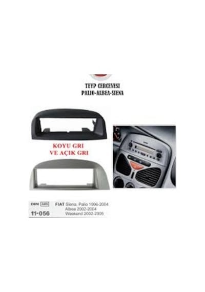 Fiat Albea Palio Uyumlu Teyp Çerçevesi 2002][2004 1-1-1
