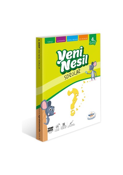 Öğretmen Evde - 4. Sınıf Yeni Nesil Sorular Kitabı (2022 -2023)