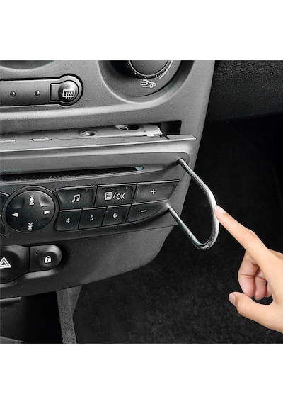 Koodmax Otomobil Cd Radyo Teyp Ses Anahtarı Sökme Ve Montaj Aracı Aleti U Model - 2 Çift - 4 Adet