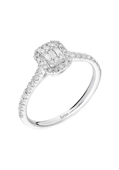 Sirius F Renk 0,32 Karat Baget Pırlanta Yüzük 0823R0114
