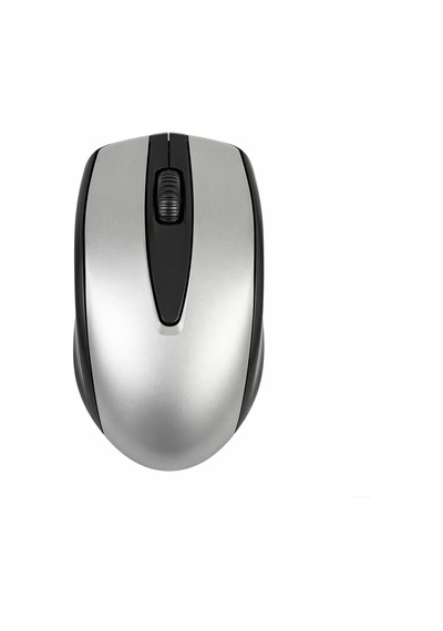 Kablosuz Optik Mouse: 2.4ghz Usb Nano Alıcı, Ergonomik Tasarım, Sessiz Kaydırma Tekerleği Ve Uzun Pil Ömürlü Gümüş-siyah Ofis Ve Oyun Mouse