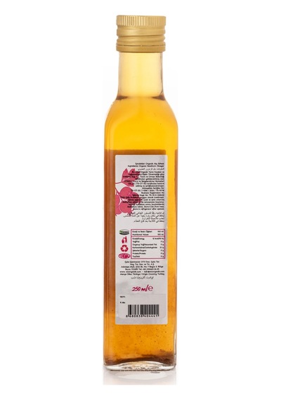 Ots Organik Alıç Sirkesi 250 ml (Organik Sertifikalı, Pestisit Analizli)