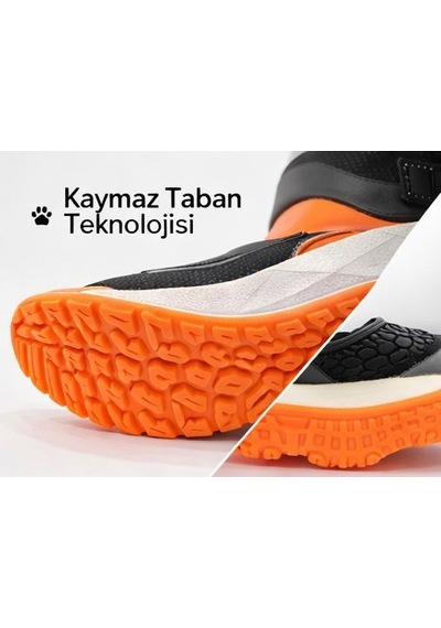 Papucumun Dünyası Günlük Çocuk Spor Ayakkabı Su İtici Dalgıç Kumaş Sıyah - Turuncu - Oranj Papucumun Dünyası Günlük Çocuk Spor Ayakkabı Su İtici Dalgıç Kumaş Sıyah - Turuncu - Oranj
