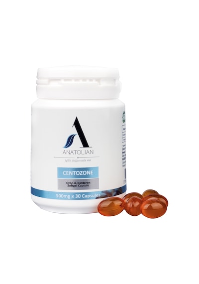 Anatolian Centozone Sarı Kantaron Gıda Takviyesi 500 MG x 30 Kapsül