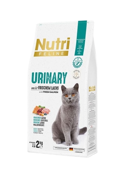 Urinary Böbrek Sağlığı Destekleyici Somonlu Düşük Tahıllı Yetişkin Kedi Maması 2kg