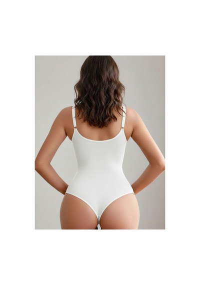 Mistirik Mimola Model 3 Bölge Etkili Örmekumaş Yapılı String Body Beyaz Renk047