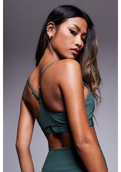 Nike Indy Light-support Padded Adjustable Sports Bra Kadın Spor Bra Yeşil Yeşil