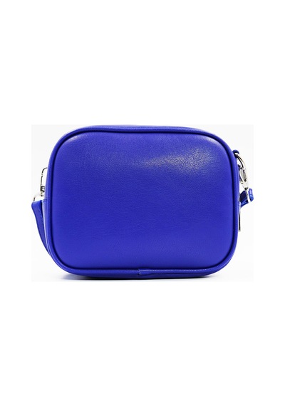 Hüvendo Küçük Boy Crossbody Çapraz Askılı Kadın Omuz Çantası Saks Saks