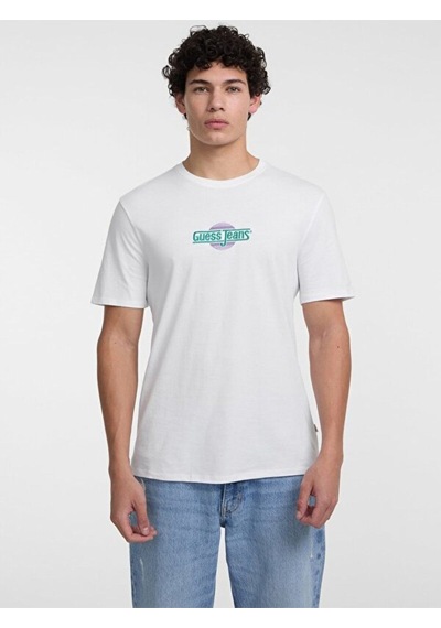 Guess Erkek Tişört-m5gı23k8hm0 Beyaz