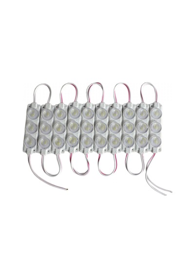 Carub 12V Parmak Lamba Led Camlı Soft Beyaz 10 Lu Br0409928