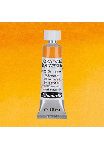Schmincke Horadam Aquarell Tube 15Ml Seri 2 Yellow Orange 222