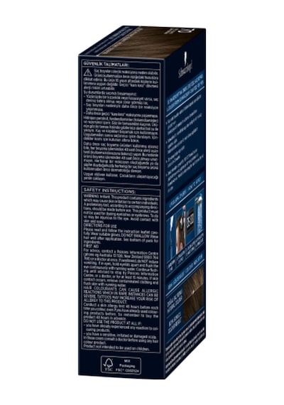 Schwarzkopf Men Perfect Saç Boyası 70 - Koyu Kahve X 2 Adet