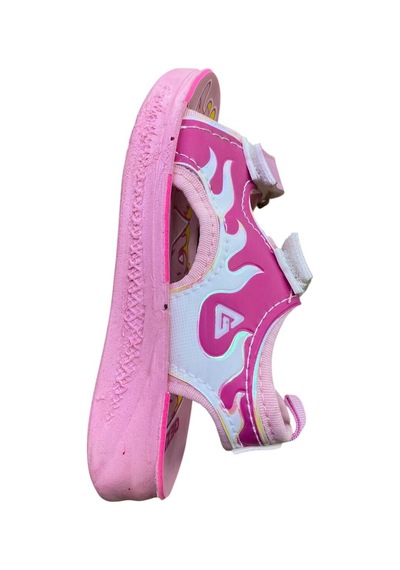 Gezer Çocuk Düz Taban Sandalet Pembe Fuşya Sarı - 905365090 Pembe Fuşya Sarı
