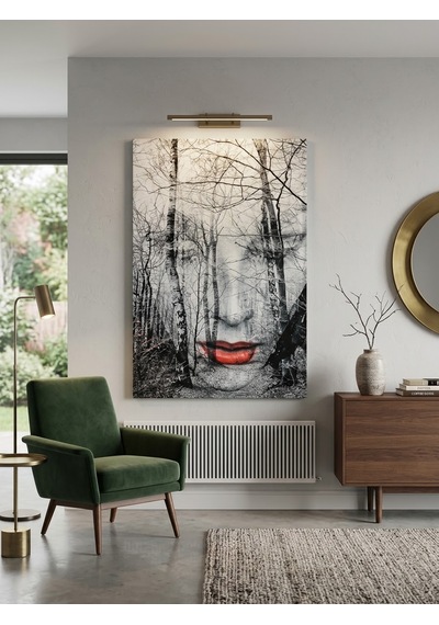 Tablo 60x90 Cm Büyük Boy Kafe Ve Salon Hediyelik Duvar Aksesuarı Açık Kum