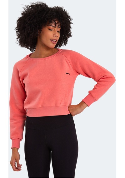 Slazenger KAITO IN Kadın Sweatshirt Mercan