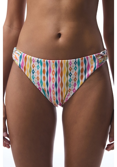 Penti Çizgili Mae Makrome Bikini Altı