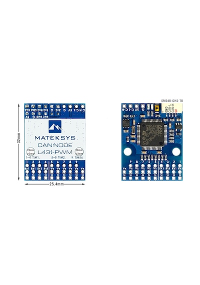 MATEK AP_Periph CAN Node CAN-L4-PWM