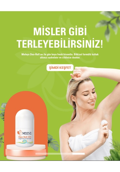 Meleys Ter ve Koku Önleyici Roll-On Deodorant 50 ML
