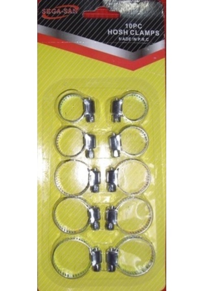 10 Değişik Kelepçe Seti Clamp Set