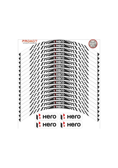 Motosiklet Jant Şeridi Hero Uyumlu 3 Nötr