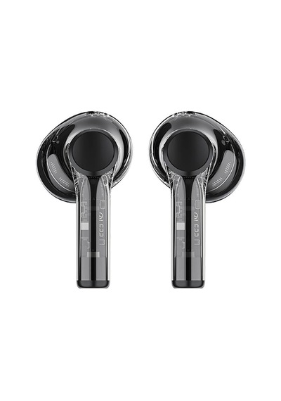 Recci REP-W50 Amber Serisi Şeffaf Tasarım Hi-Fi Ses Bluetooth 5.3 Kulak İçi Kulaklık