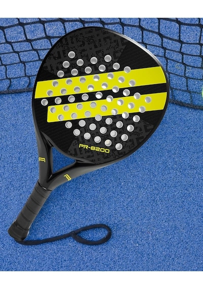Karbon Fiber Padel Raketi Sarı