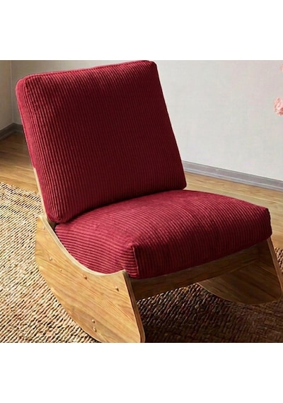 Comfort Sallanır Koltuk Tv Koltuğu Sallanan Berjer Sandalye Kırmızı