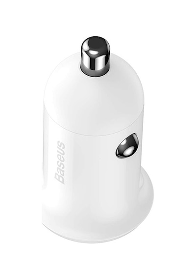 Baseus Grain Pro Dual Usb 4.8A Max Çıkışlı Hızlı Araç Şarj Başl Siyah