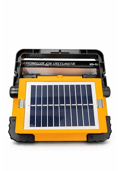 Profesyonel Projektör Çakar Modlu Güneş Enerjili Solar Kamp Lambası Villa Önü Bahçe Yolu Aydınlatma Projektör Lamba