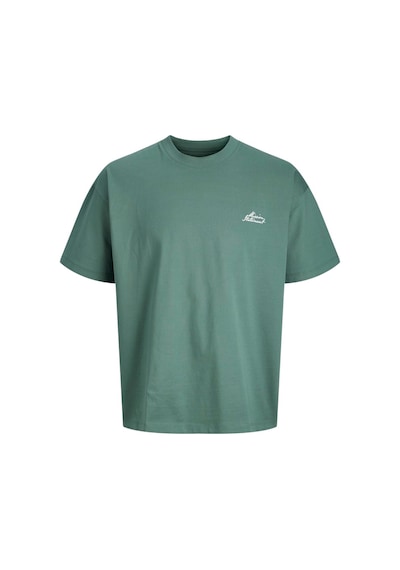 Jack & Jones Dust Script Erkek Yeşil Tişört 12292982-nac Yeşil