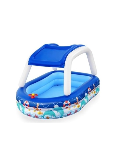 7&apos X 61" X 52"/2.13m X 1.55m X 1.32m Sea Captain Family Pool 1 Parça