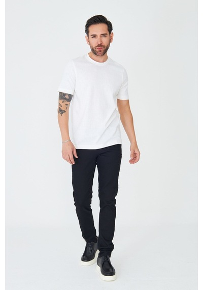 Siyah Spor Erkek Gabardin Pantolon