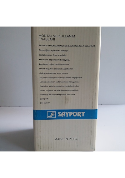 Sayport 250watt Civa Buharlı Lamba