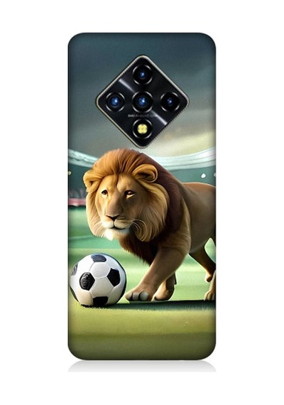 İnfinix Zero 8 Uyumlu Gol Atan Aslan Desenli Silikon Kılıf