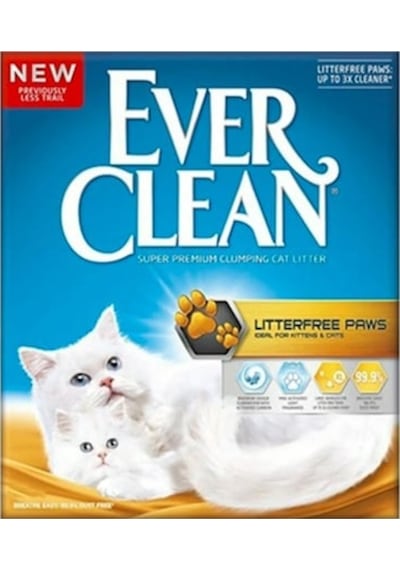 Ever Clean LitterFree Paws İz Bırakmayan Kalın Taneli Topaklaşan Kedi Kumu 10 L